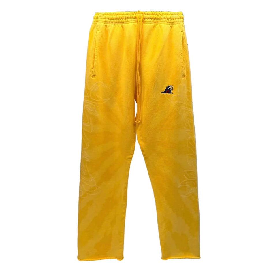 Hellstar Yellow Mad Sun Sweatpants
