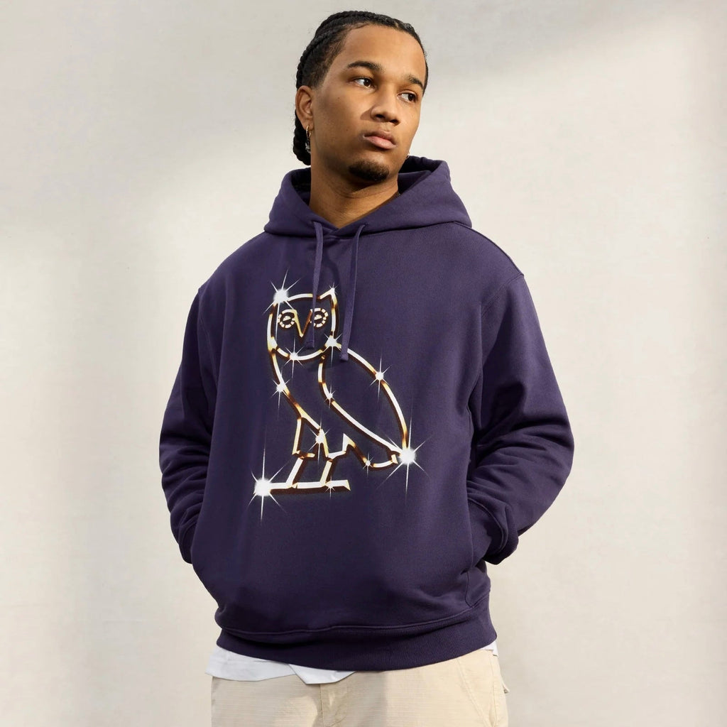 OVO Purple Bling Hoodie