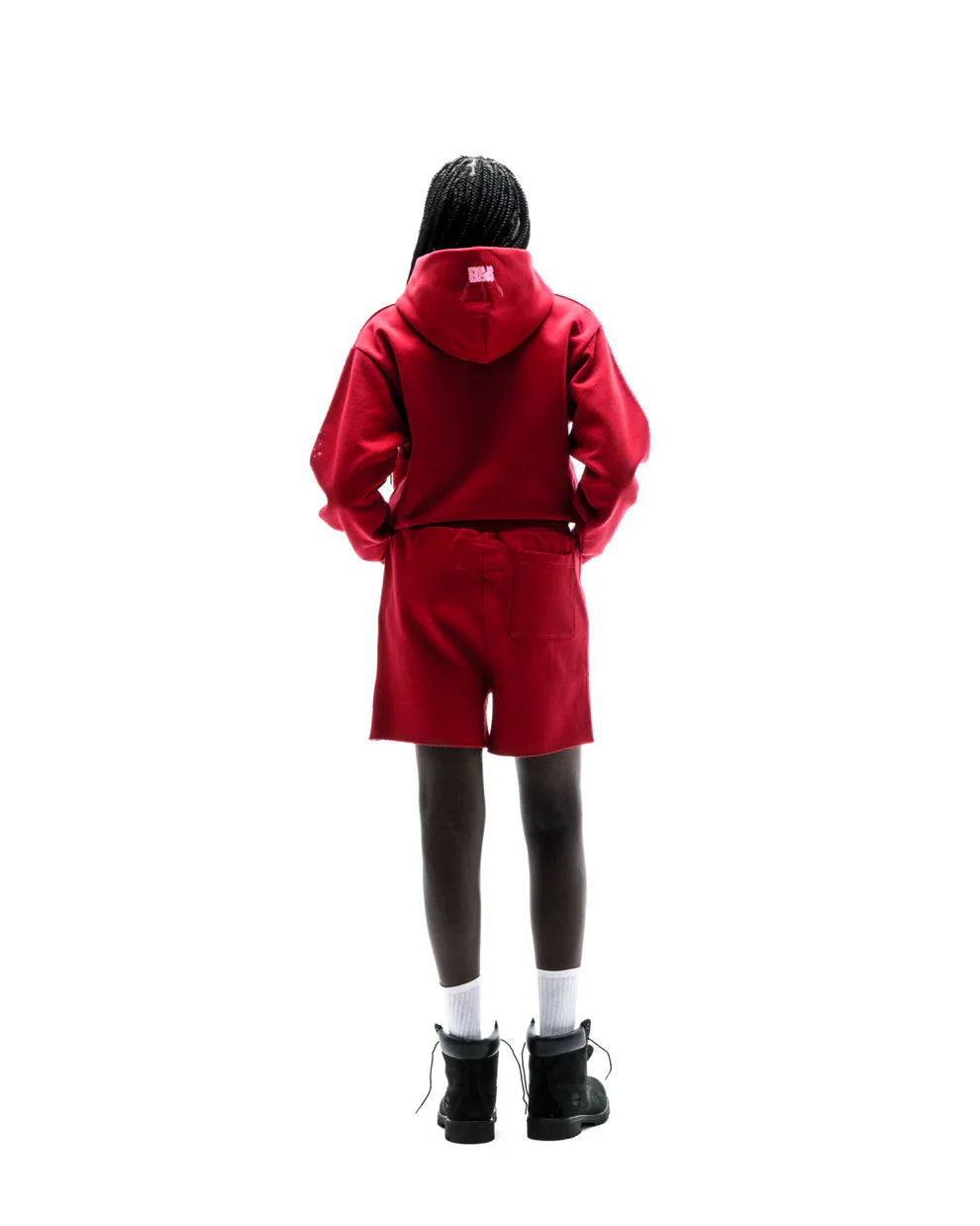 Sp5der Merlot Angel Number Zip Hoodie