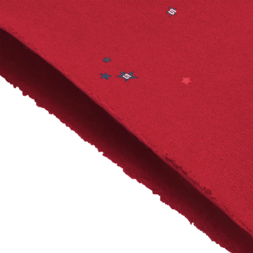 Sp5der Merlot Angel Number Sweat Shorts