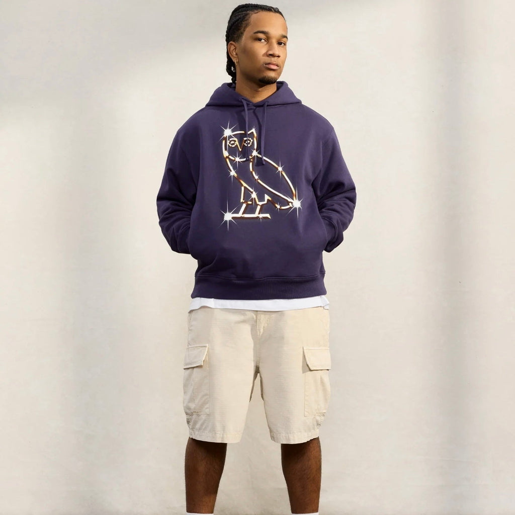 OVO Purple Bling Hoodie