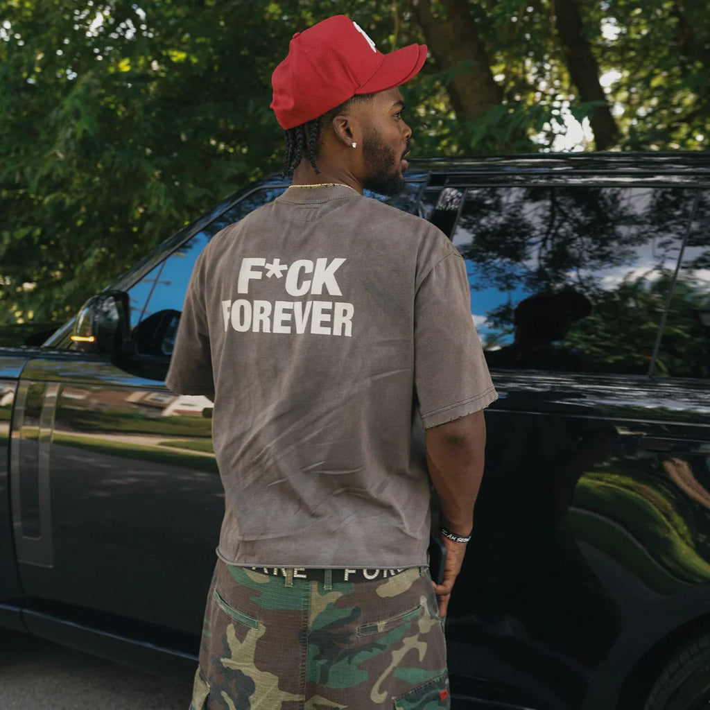 Bottega Desires Washed Grey Sex Sells T-Shirt