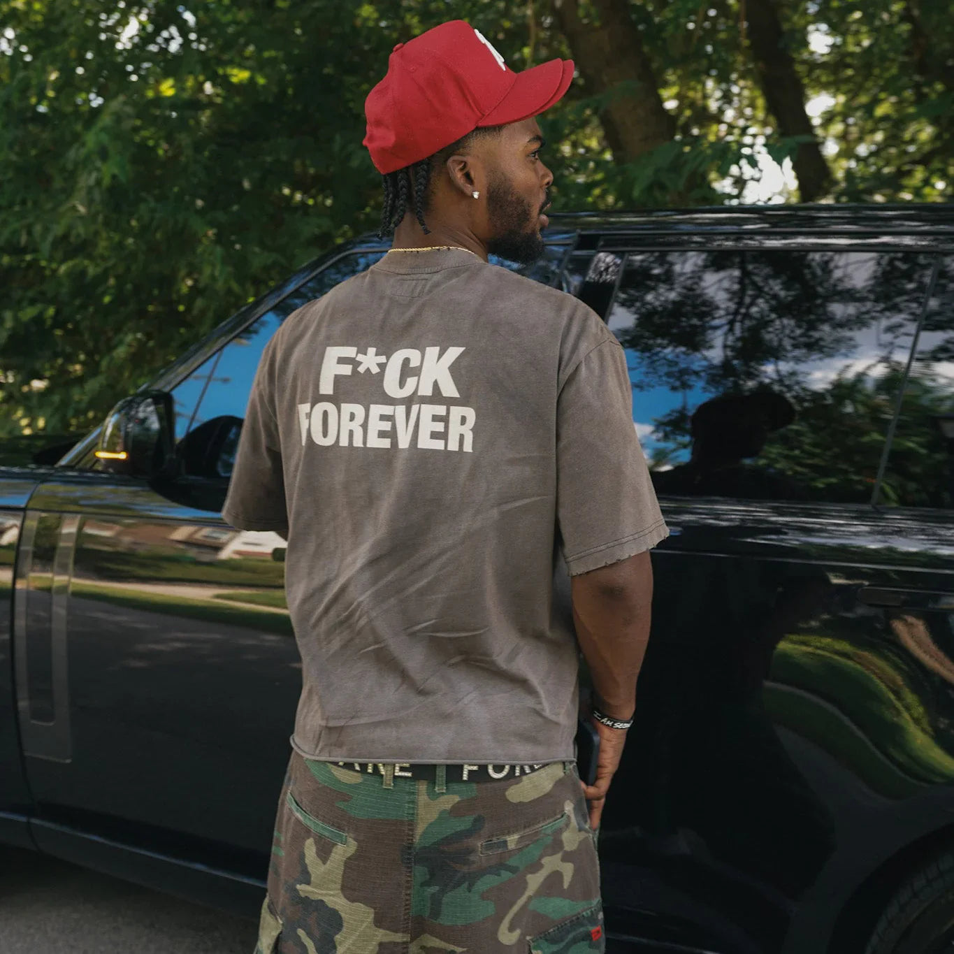 Bottega Desires Washed Grey Sex Sells T-Shirt