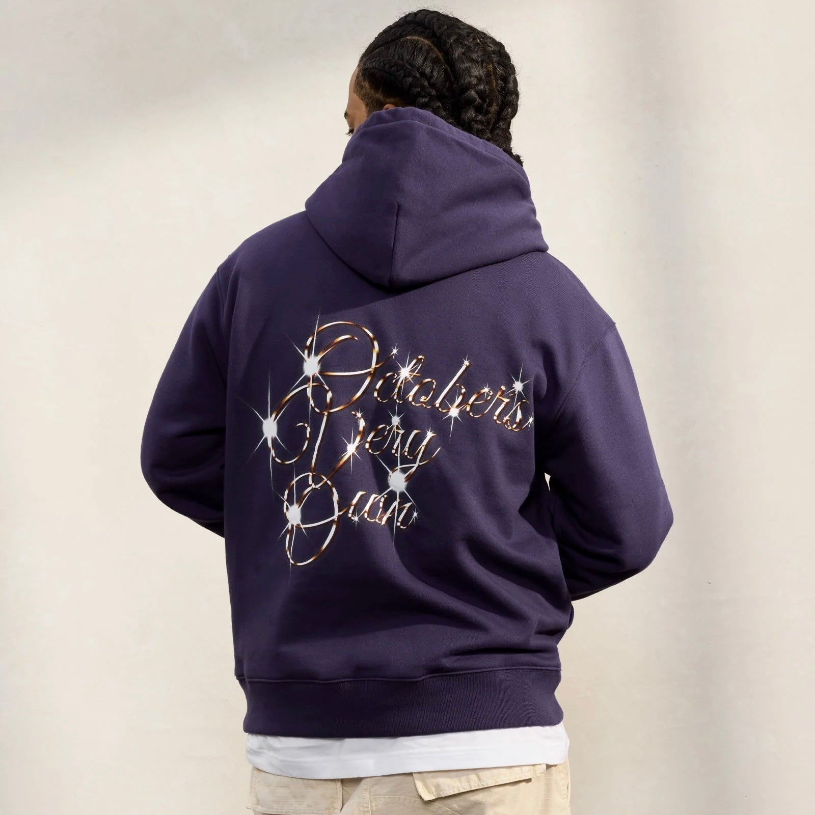 OVO Purple Bling Hoodie