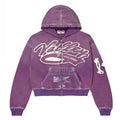 Vale Purple Religion Zip Hoodie
