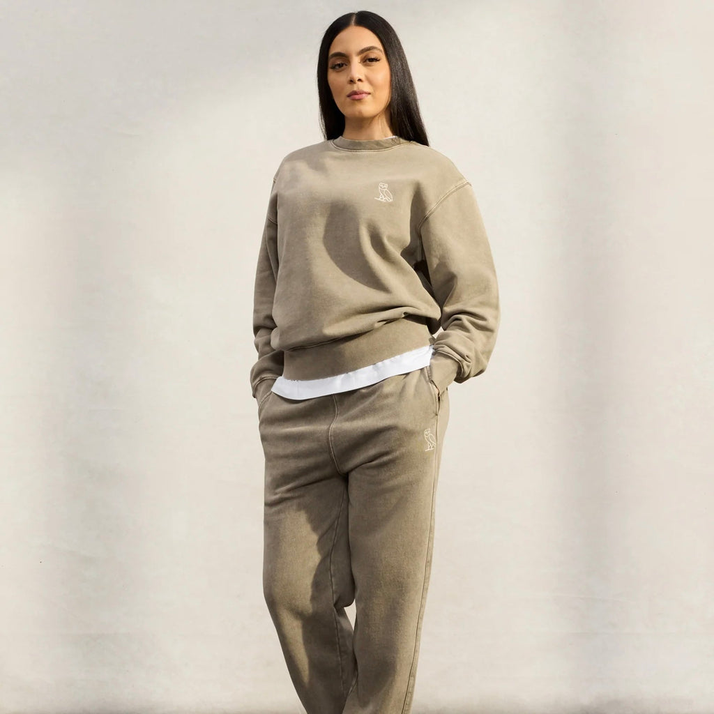 OVO Washed Brown Sweatpants