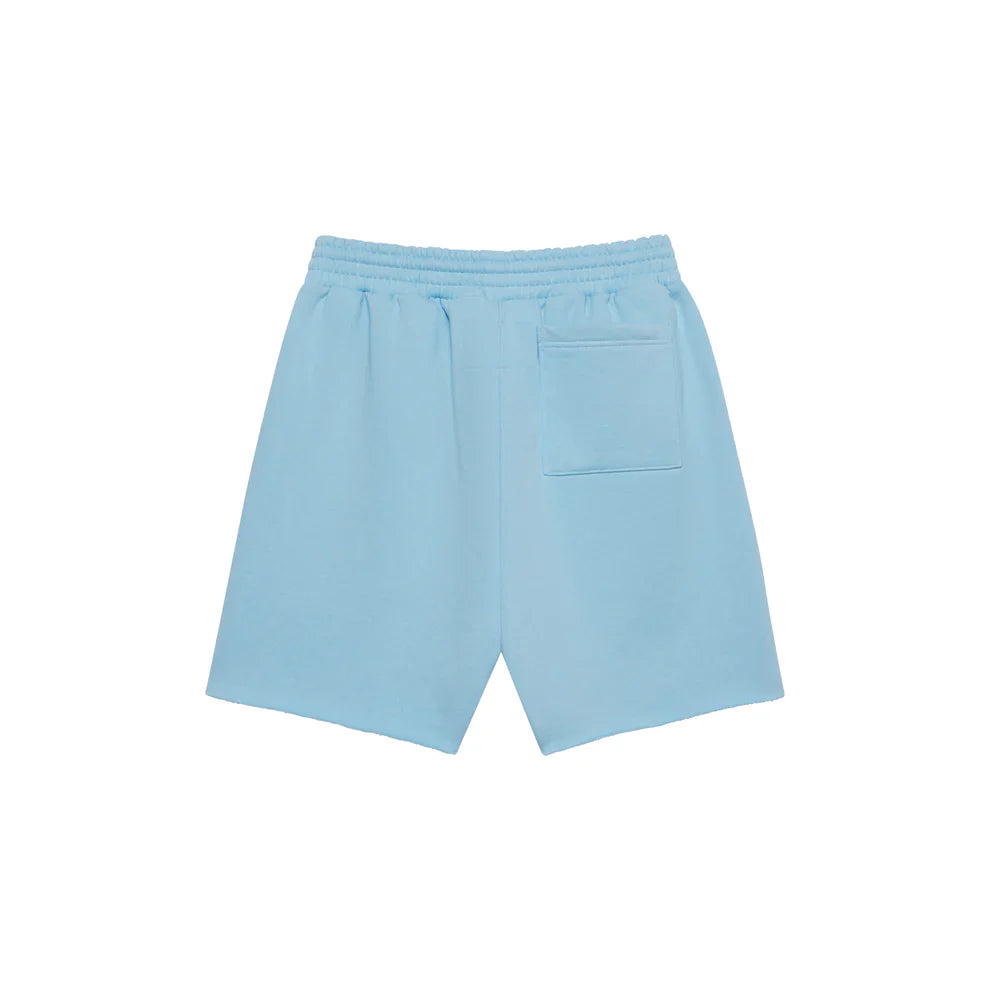Sp5der Sky Blue OG Web Sweat Shorts