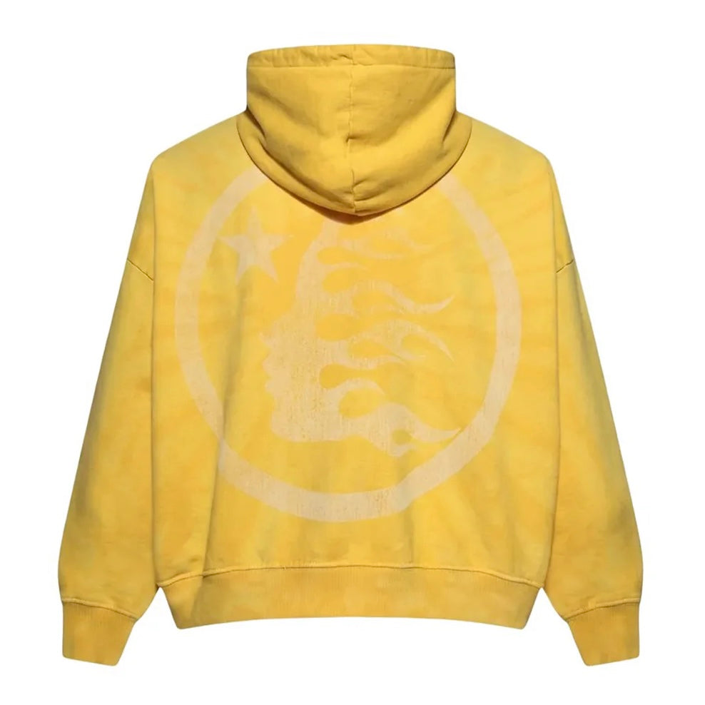 Hellstar Yellow Mad Sun Hoodie
