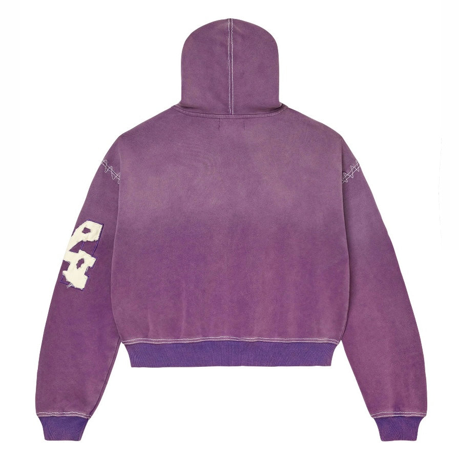 Vale Purple Religion Zip Hoodie